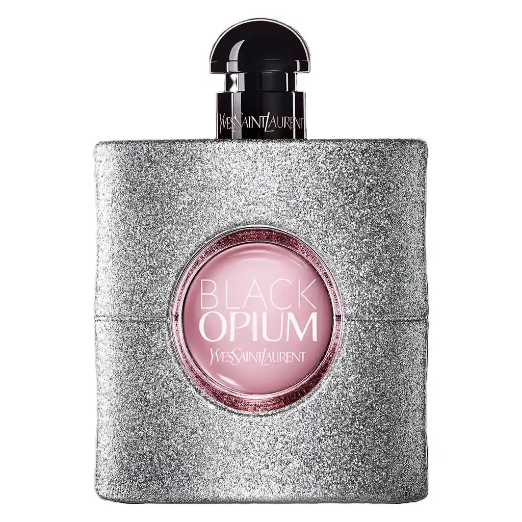 Perfume Ysl Black Opium Glitter Mujer Edp 90 Ml
