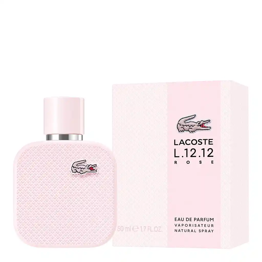 Perfume Lacoste L.12.12 Rose Mujer Edp 50 Ml