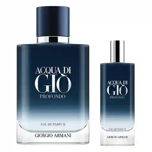 Perfume Giorgio Armani Acqua Di Gio Profondo Hombre Edp 100 Ml + 15 Ml