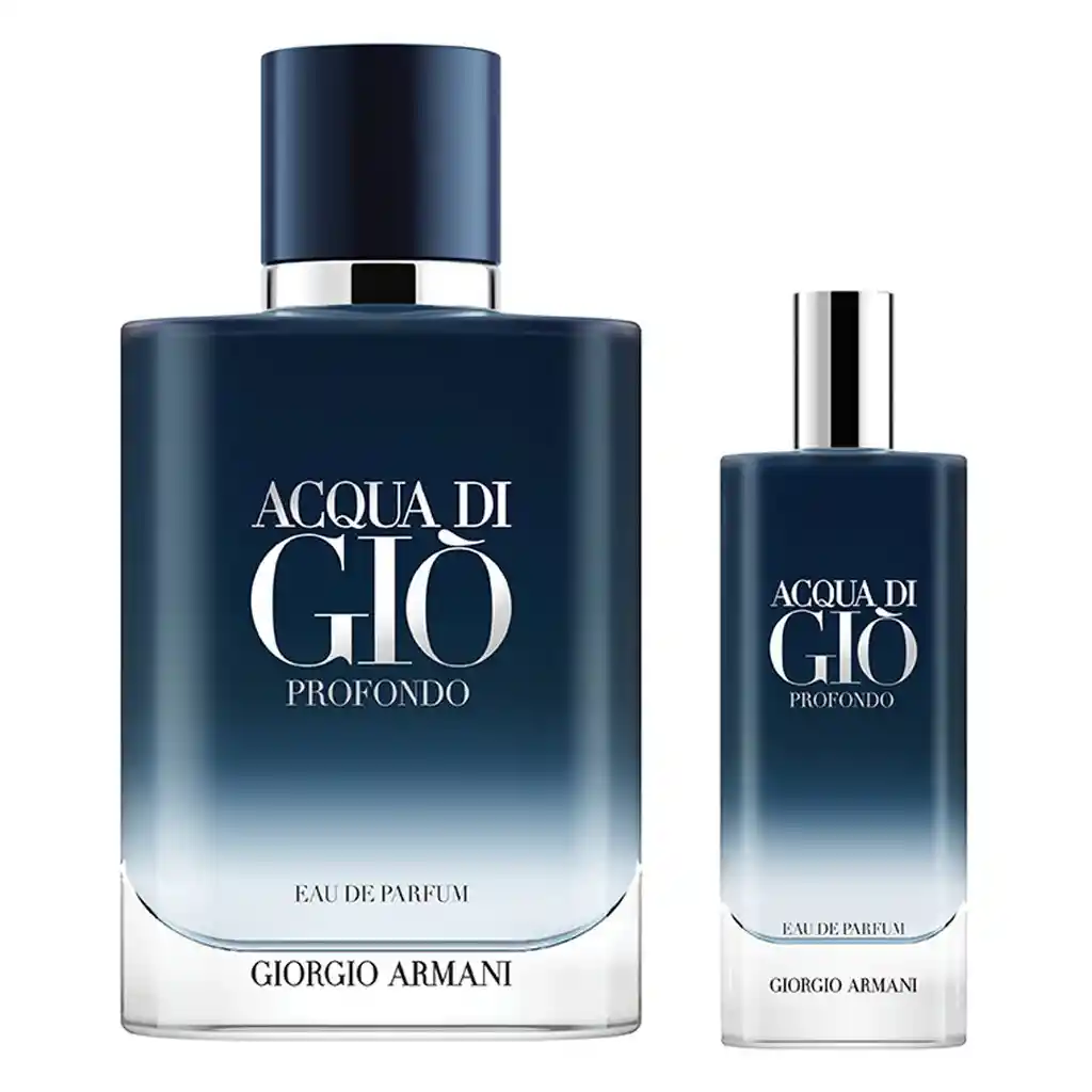 Perfume Giorgio Armani Acqua Di Gio Profondo Hombre Edp 100 Ml + 15 Ml