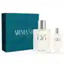 Perfume Giorgio Armani Acqua Di Gio Hombre Edt 100 Ml + 15 Ml
