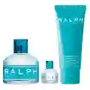 Perfume Ralph Lauren Mujer Edt 100 Ml + 7 Ml + Loción Corporal 100 Ml