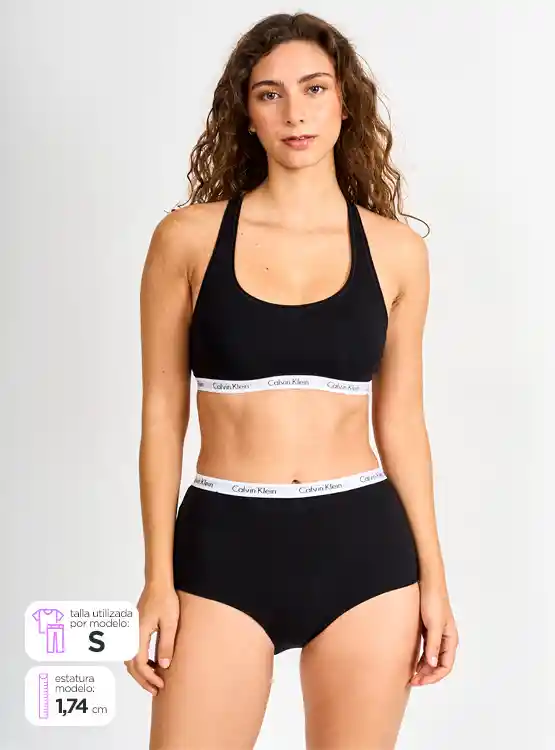 Calzón Calvin Klein Carrousel Qd3892 Negro M