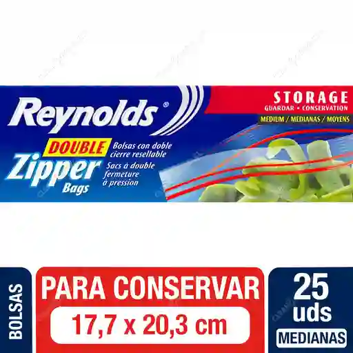 Reynods Zipper Bags Mediano