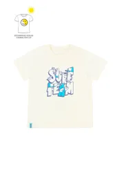 Polera Bb Niño Estampado Solar 790 Crudo 6 A 9 Meses