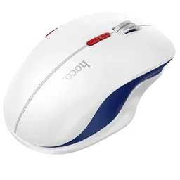 Mouse Inalámbrico Dual Usb Y Bluetooth Hoco Gm40 1600 Dpi Blanco