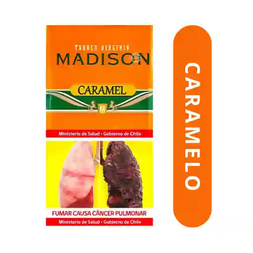 Tabaco Madison Caramelo 45g.
