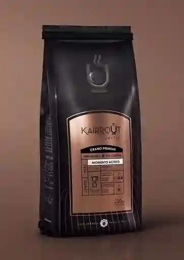 Café Kairrout Momento Activo 250 Grs Grano Entero