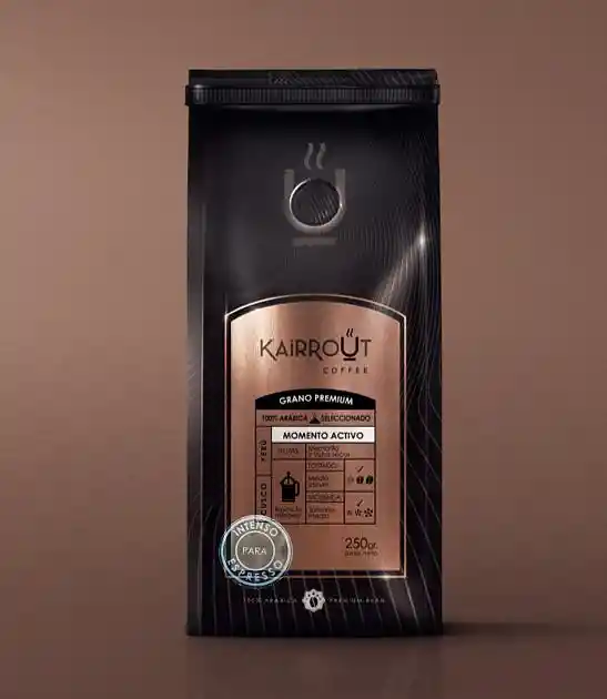 Café Kairrout Activo Intenso 250 Grs Molido