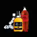 Promo Mistral 1lt + Coca Sin Azucar 3lt + Hielo