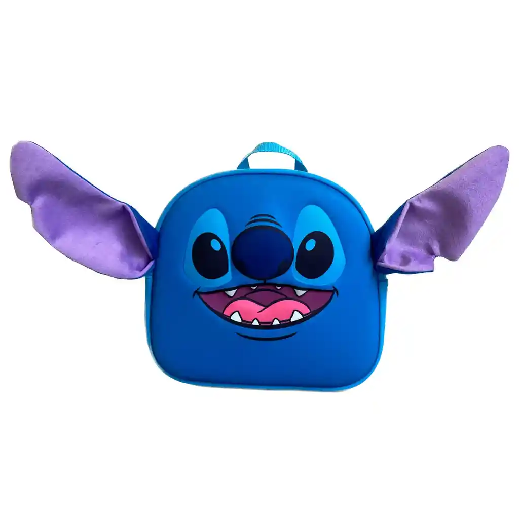 Mochila Lilo & Stitch 3d Stitch Con Arnes
