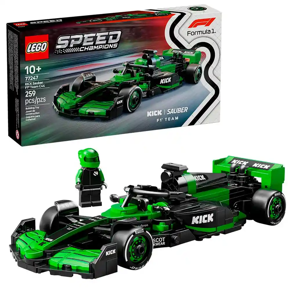 Juego Bloque Lego F1 Sc Kick Sauber C44