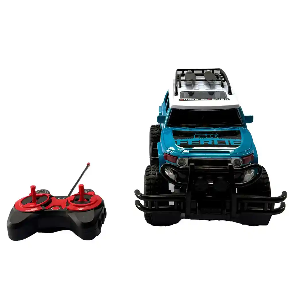 R/c Camioneta C/luces Azul C/bateria