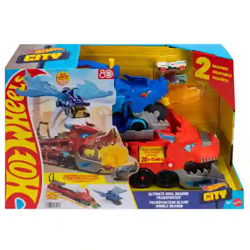 Hot Wheels City Pista De Juguete Super Remolque