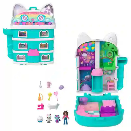 Polly Pocket Set De Juego Compacto Gabby's Dollhouse
