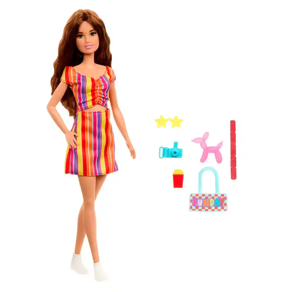 Barbie Muneca Con Accesorios De Carnaval