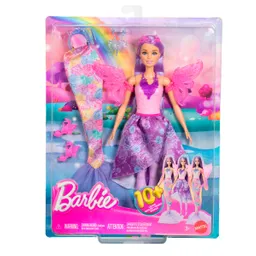 Barbie Muneca Looks De Hada Y Sirena
