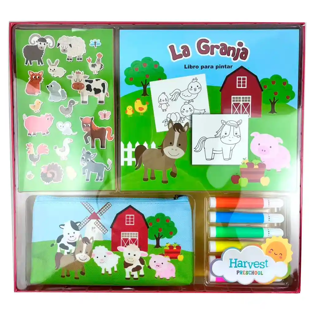 Set Harvest-ps Xl C/estuche Granja