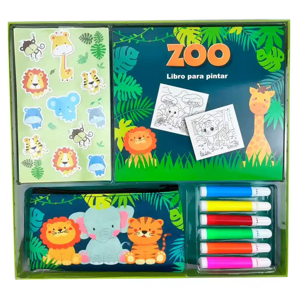 Set Harvest-ps Xl C/estuche Zoo