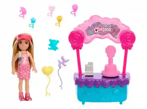Set De Juego Barbie Stacie Al Rescate Chelsea Estacion De Dulces