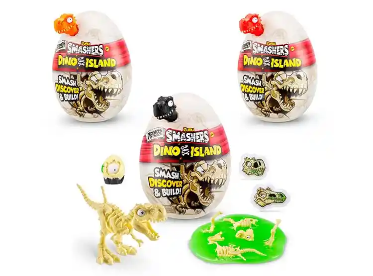 Figura Zuru Nano Huevo Dino Island Smasher