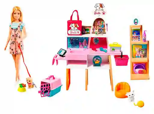 Muneca Barbie Tienda De Mascotas