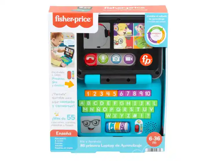 Mi Primer Laptop Fisher Price Rie Y Aprende