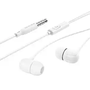 Audifonos Borofone Bm83 Jack 3.5 Blanco
