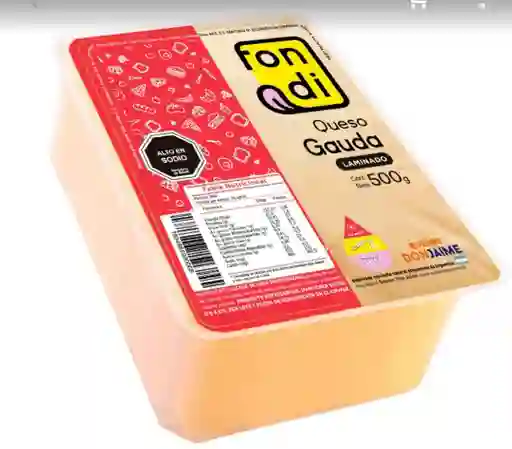 Queso Gauda 400g Fondi