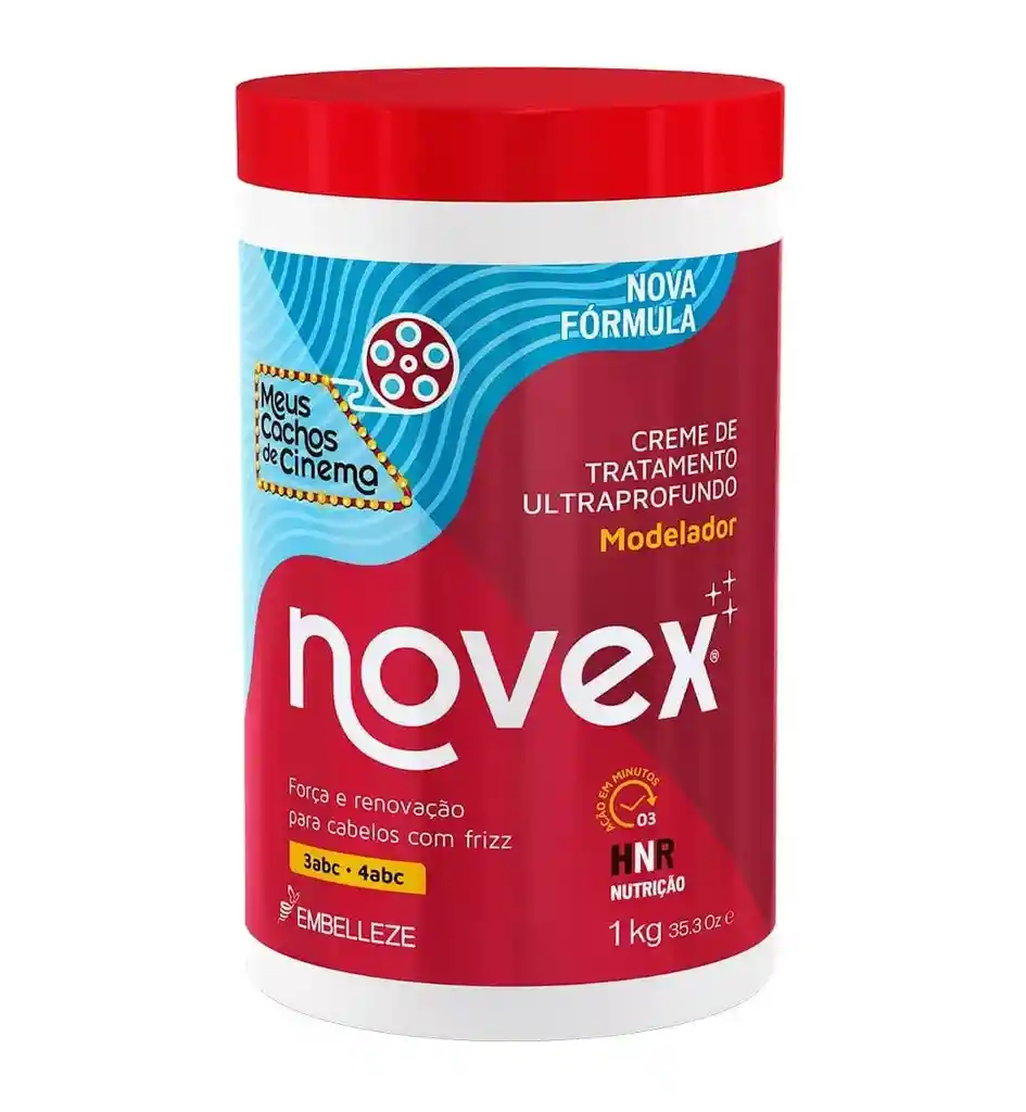 Crema De Tratamiento Meus Cachos De Cinema Novex 1kg