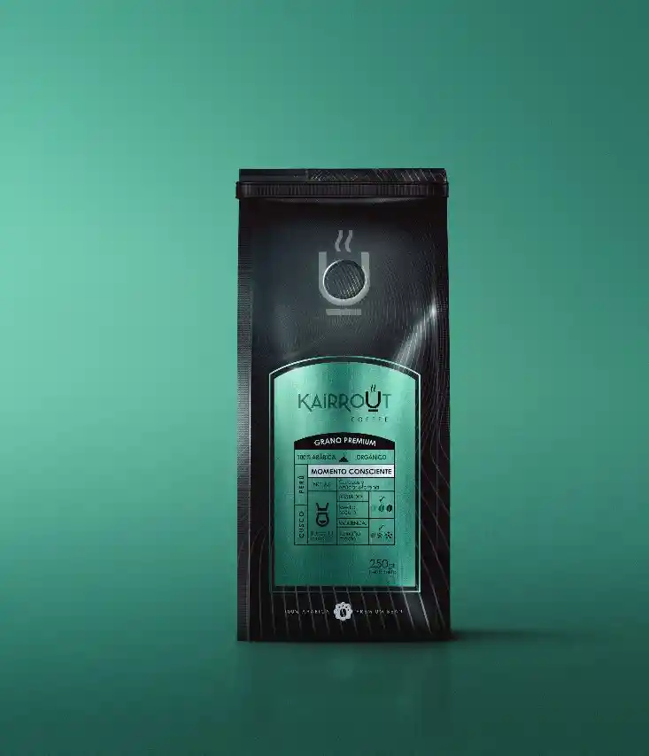 Café Kairrout Momento Consciente (organico) 250 Grs Molido