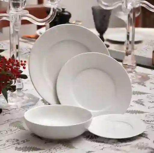 Juego 24 Piezas Porcelana Globe