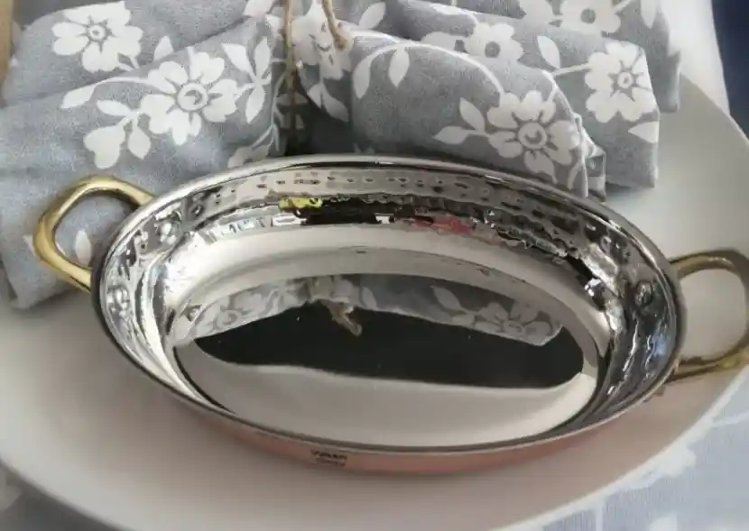 Paila De Cobre Ovalada 500ml