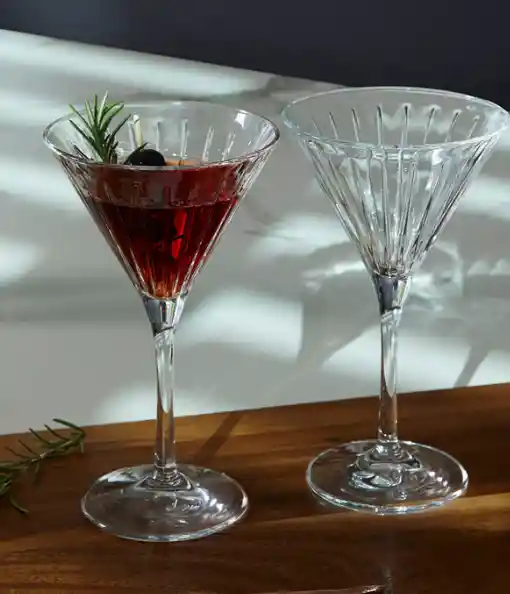 Rcr Set 6 Copas Martini Timeless