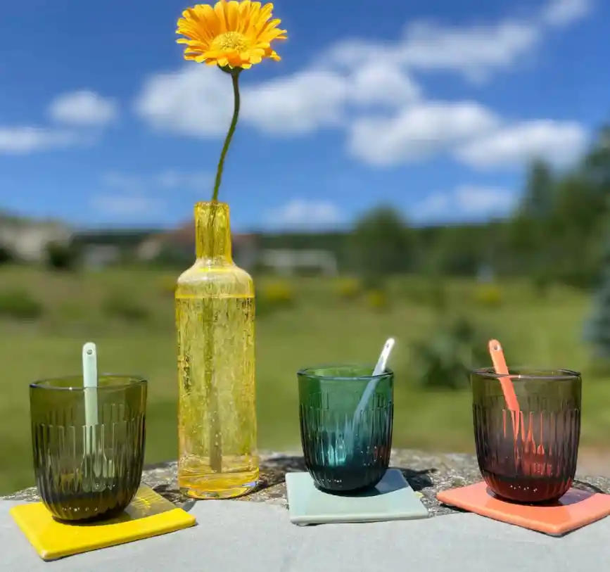 Set 6 Vasos Ouessant Azul 260ml