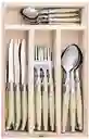 Laguiole Set Cuchillería 24 Piezas Marmol