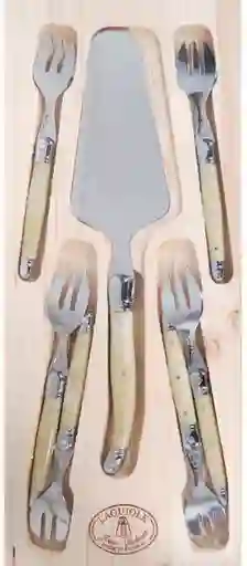 Laguiole Set 7 Piezas Torta - Mármol