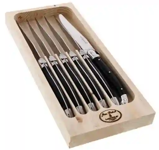 Laguiole Set 6 Cuchillos Marmol