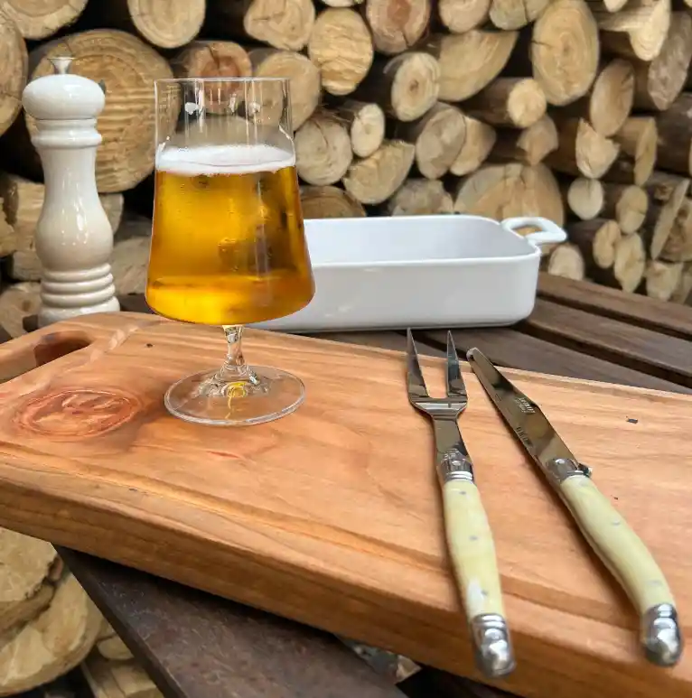 Laguiole Set Asado Marmol