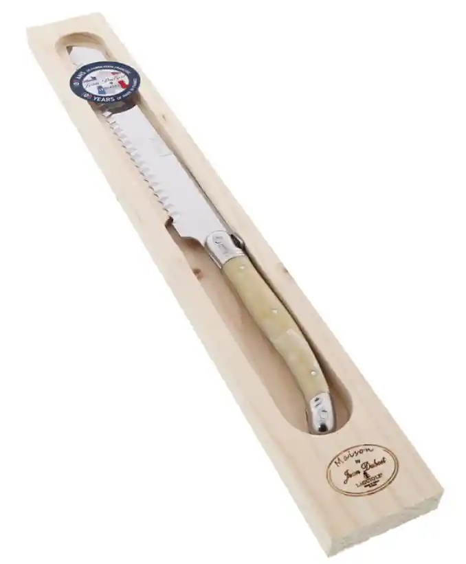 Laguiole Cuchillo Pan Marmol- Con Caja