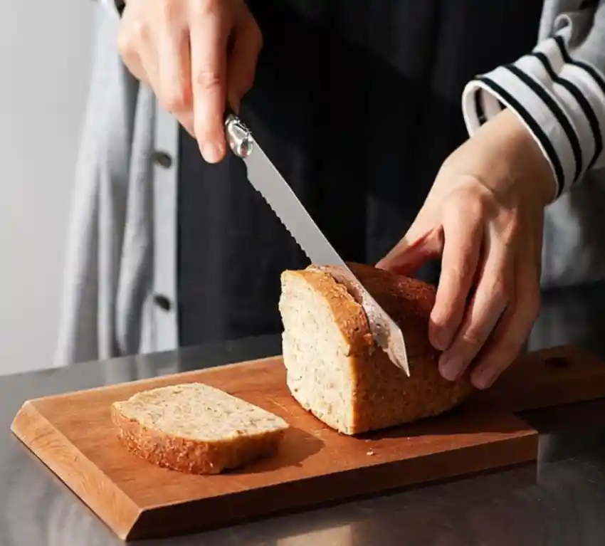 Laguiole Cuchillo Pan Negro- Con Caja