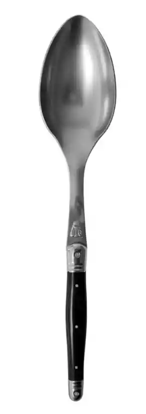 Laguiole Cuchara Para Servir Negro - Caja