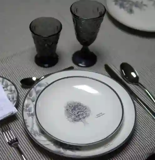 Juego Vajilla 24 Piezas Porcelana Coihue Klapp By Garuga