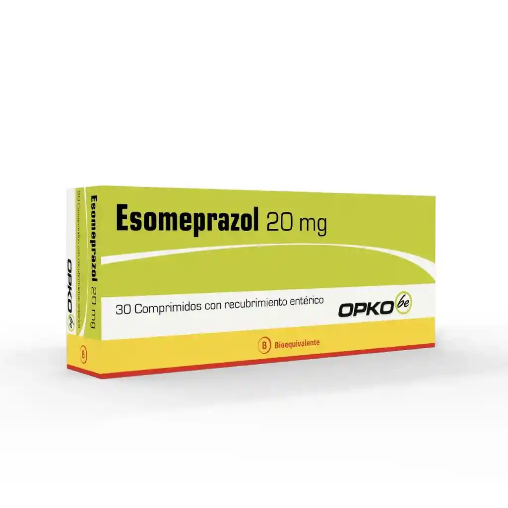 Esomeprazol 20 Mg X 30 Cápsulas
