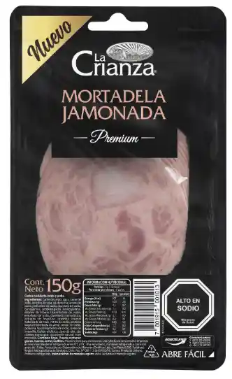 Mortadela Jamonada La Crianza Sachet 150gr.