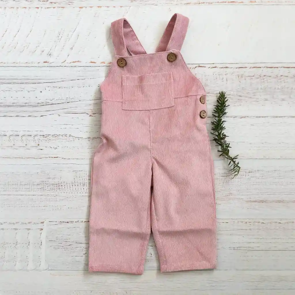 Jardinera Martina Rosado Tall 9/12 Meses