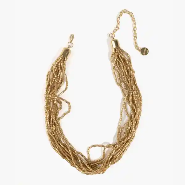 Collar Choker Shiny Dorado