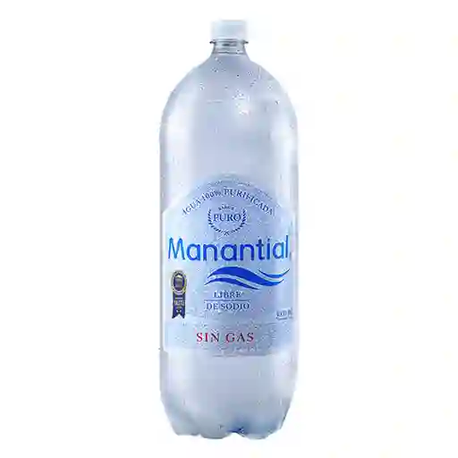 Agua Manantial Sin Gas 3lts