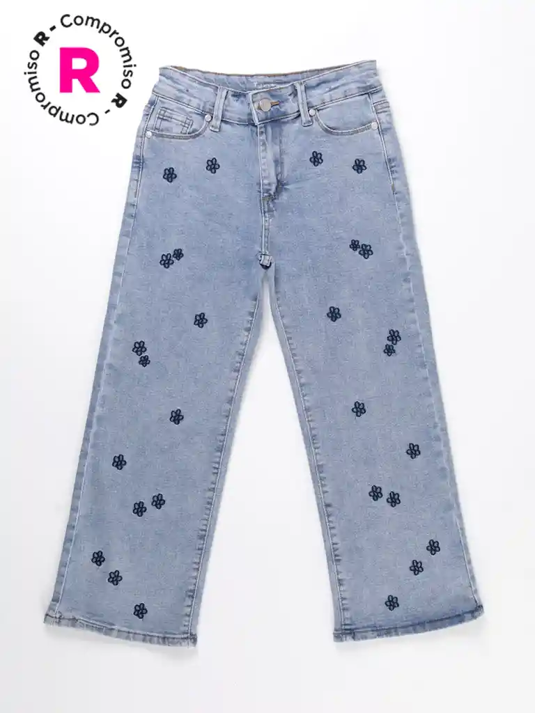 Jeans Cl Bordado Hvt Cr V26 Denim 8