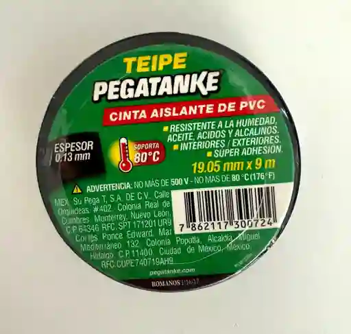 Cinta Electrica Asilante De Pvc